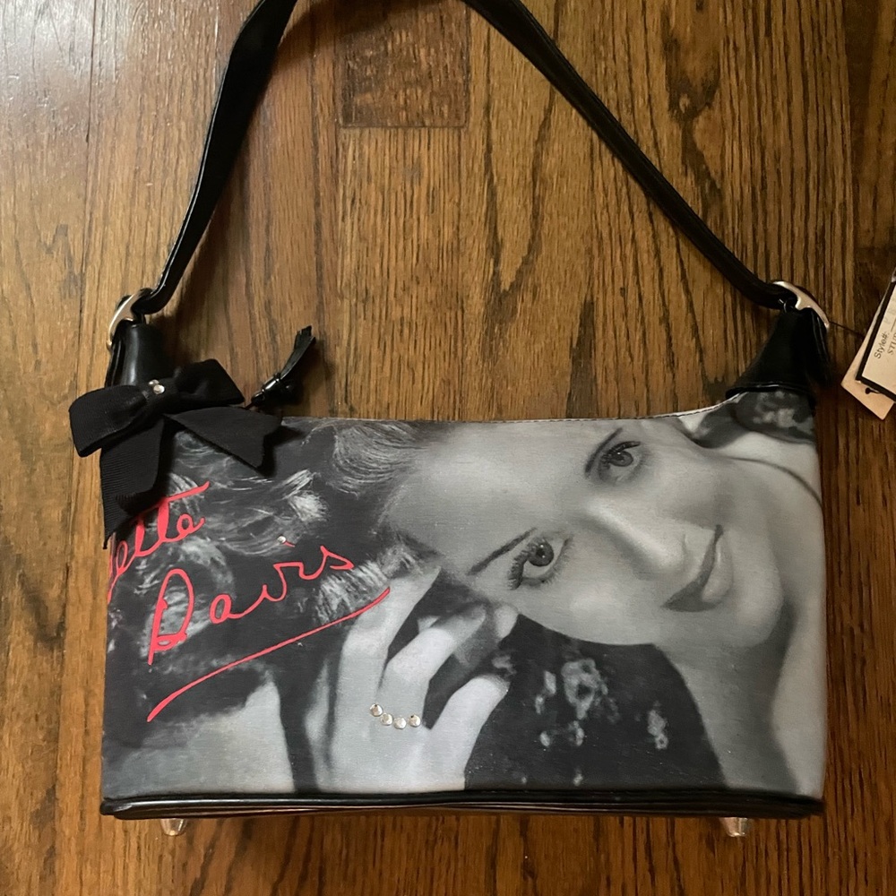 Stylish Black and Gray Women's Shoulder Bag